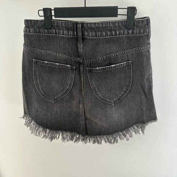 NWT- FREE PEOPLE MAVERICK DENIM SKIRT - Picture 4 of 12